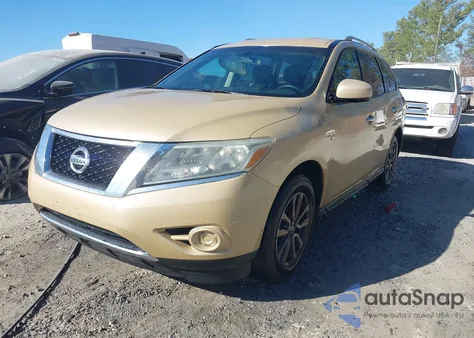 2013 Nissan Pathfinder Sv from USA, damaged, VIN 5N1AR2MN3DC628338